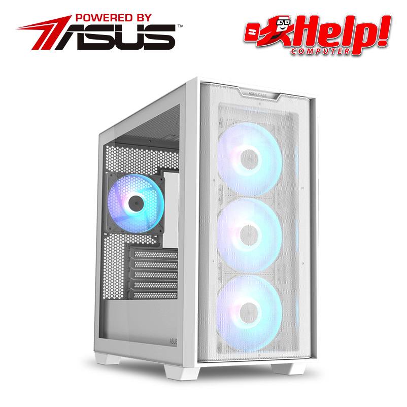 HELP BUILD A-21 WHITE EDITION - Intel Core i9/64GB/4070SUPER | POWERED BY ASUS GAMING PC