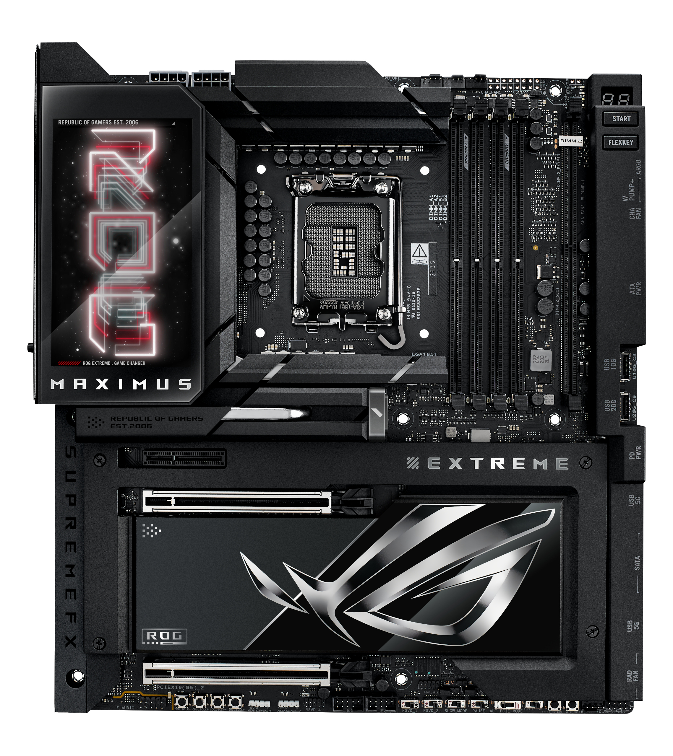 ASUS ROG MAXIMUS Z890 EXTREME Intel Z890 LGA 1851 (Socket V1) ATX esteso