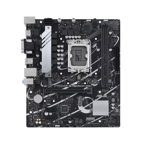 ASUS MB B760, LGA 1700,  PRIME B760M-K D4, 90MB1DS0-M0EAY0