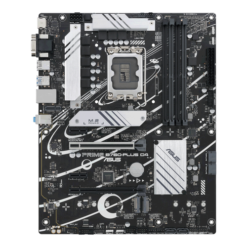 ASUS MB B760, PRIME B760-PLUS D4, LGA 1700, DDR4