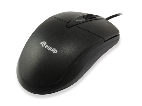 Equip 245102 mouse Ufficio Ambidestro USB tipo A Ottico 1000 DPI