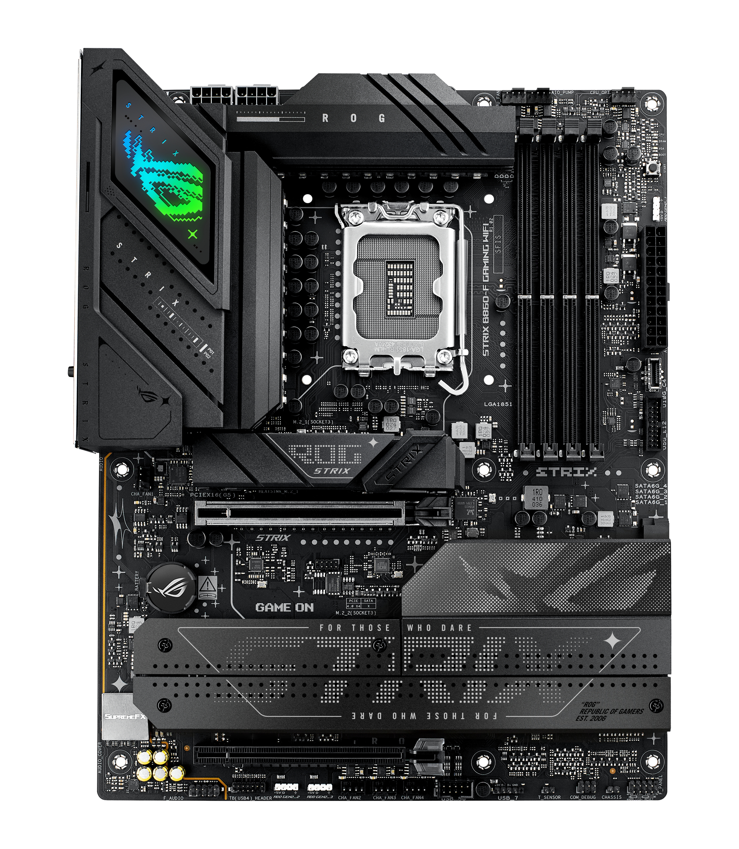 ASUS ROG STRIX B860-F GAMING WIFI Intel B860 LGA 1851 (Socket V1) ATX