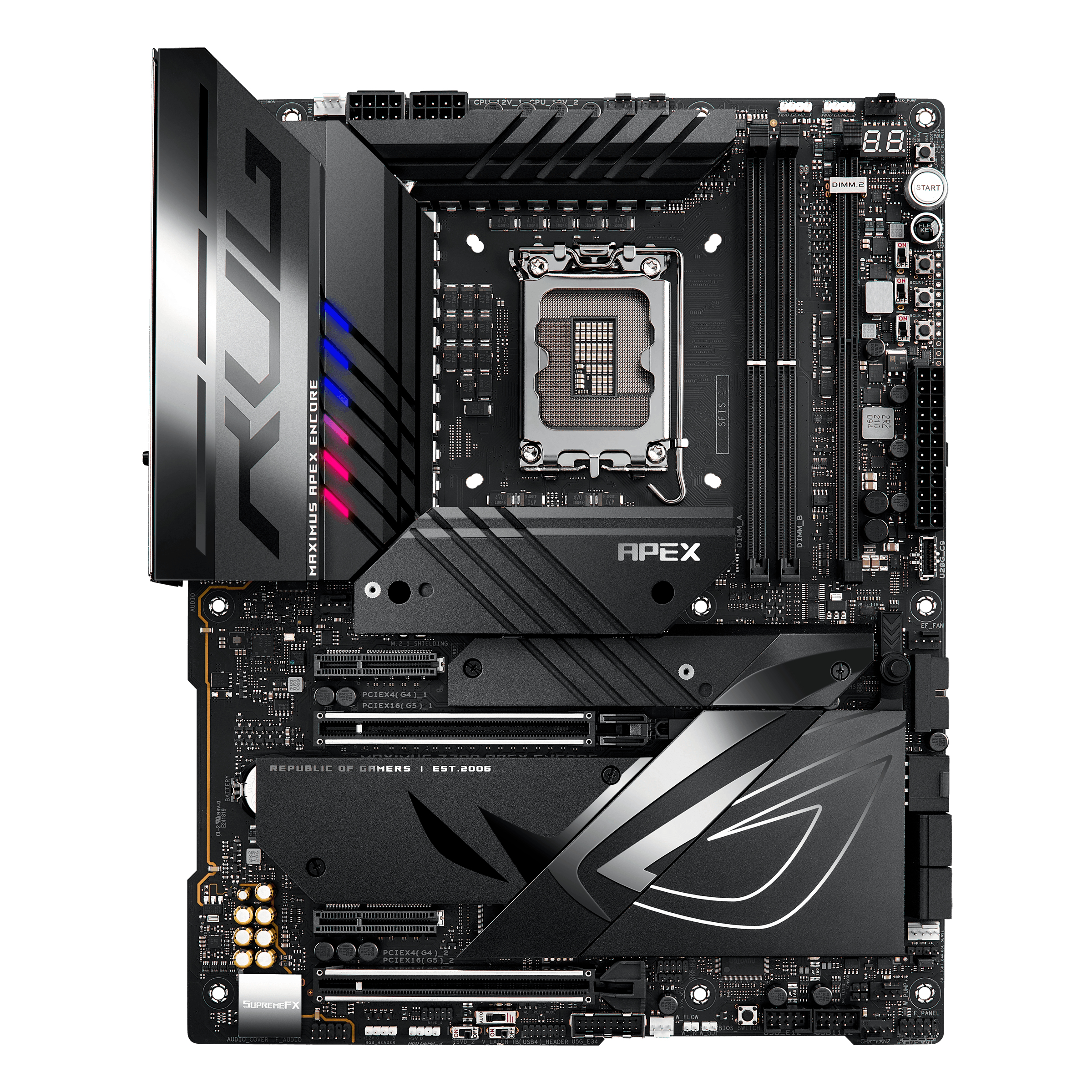 ASUS MB Z790 GAMING, ROG MAXIMUS Z790 APEX ENCORE, LGA 1700, DDR5, 90MB1FX0-M0EAY0, Z790 REFRESH