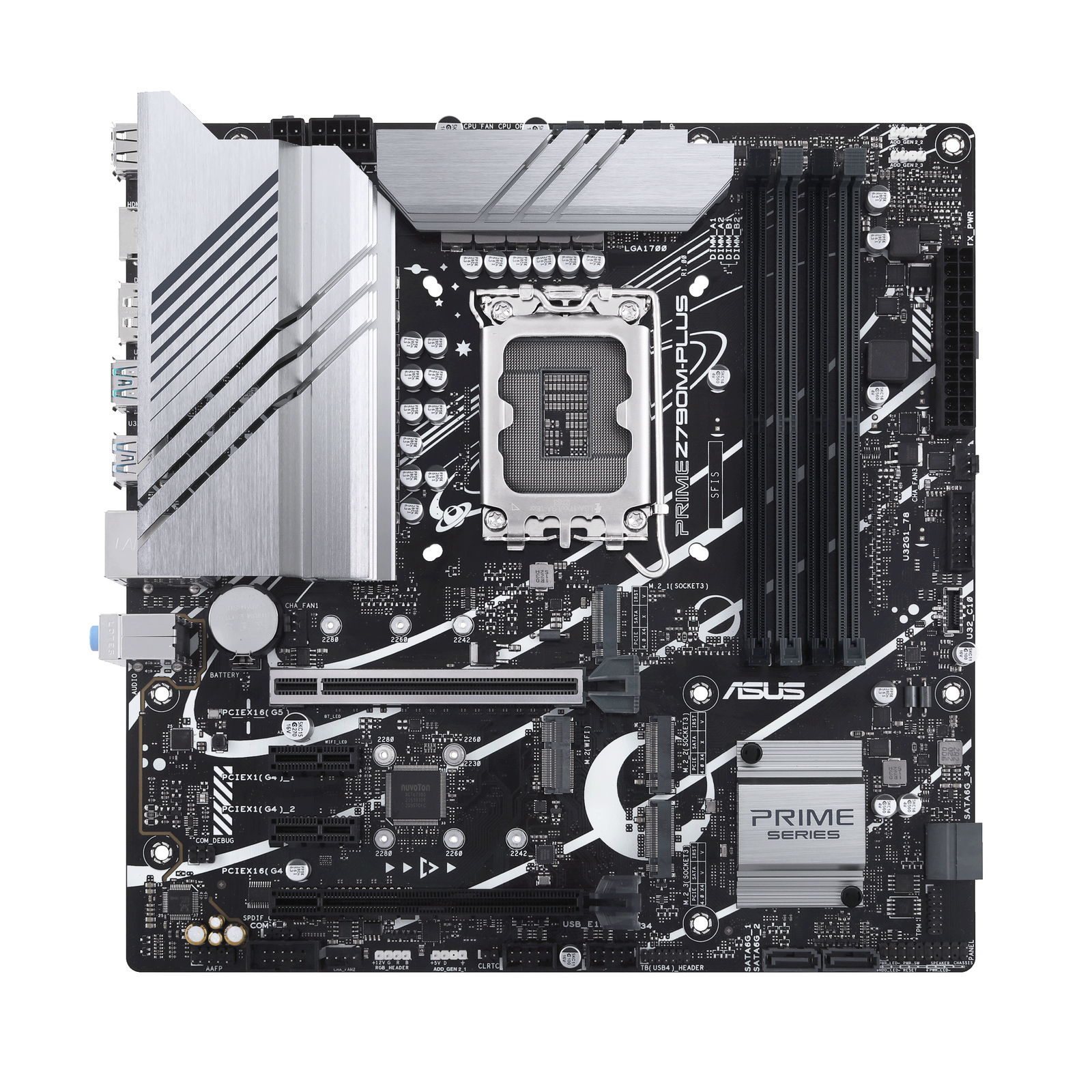 ASUS MB Z790, PRIME Z790M-PLUS, LGA 1700, DDR5