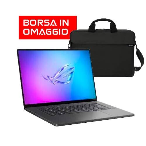 ASUS ROG Zephyrus G16 OLED GA605WI-QR022W 16"/RYZEN9-HX370/ 32GB/2TB/RTX4070 + OMAGGIO DICOTA D32092-RPET borsa per laptop 40,6 cm (16") 