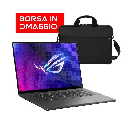 ASUS ROG Zephyrus G16 OLED GU605MI-QR044W 16"/INTEL-U9/32GB/1TB/RTX4070 + OMAGGIO DICOTA D32092-RPET borsa per laptop 40,6 cm (16") 