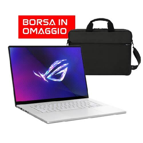 ASUS ROG Zephyrus G16 OLED GU605MZ-QR037W 16"/INTEL-U9/32GB/2TB/RTX4080 + OMAGGIO DICOTA D32092-RPET borsa per laptop 40,6 cm (16") 